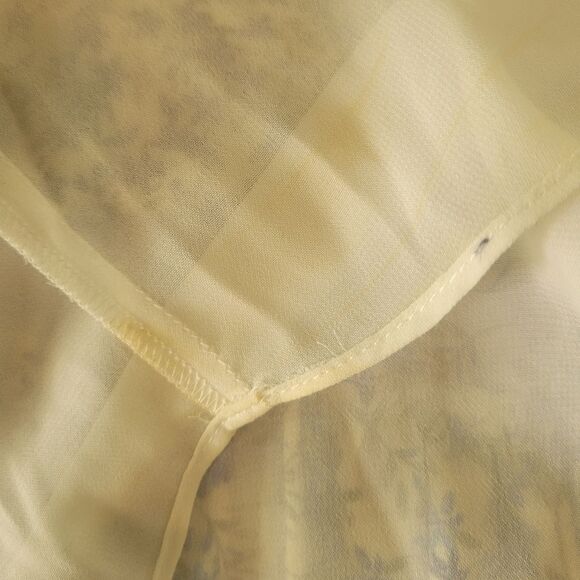 Rebecca Taylor Ava Floral Silk V Neck Dress Size 4 - Picture 9 of 9